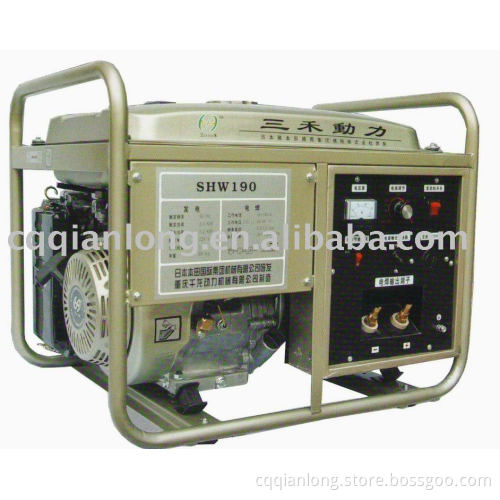 gasoline welder generator set